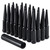 West Coast W5814LSPKSB 14x1.5 spike lug nuts 112mm 8 lug install kit Black