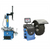Atlas Automotive Equipment Rim Clamp Tire Changer + Wheel Balancer Combo Package (TCWB-COMBO2-FPD)
