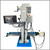 Weiss 8" x 33" Benchtop Milling Machine with 3-Axis DRO, Power Feed and Elevator Motor - 100-2250 RPM - 2HP (VM32L-DEP)