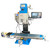 Weiss 8" x 33" Benchtop Milling Machine with 3-Axis DRO, Power Feed and Elevator Motor - 100-2250 RPM - 2HP (VM32L-DEP)