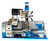 Weiss Metal Lathe/Mill Combination 10" x 22" Benchtop Brushless Motor Lathe with 5" 3-Jaw Chuck and D80 2-Axis DRO - 50-2000 RPM - 1.5HP (WBP250FX550 D80)