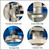Weiss Metal Lathe/Mill Combination 10" x 22" Benchtop Brushless Motor Lathe with 5" 3-Jaw Chuck and D80 2-Axis DRO - 50-2000 RPM - 1.5HP (WBP250FX750 D80)