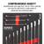 Sunex Tools 13-Piece V-Groove Metric Wrench Set in EVA Foam (9911M) Comprehensive Variety