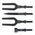 Sunex Tools 4-Piece Pneumatic Separator Air Hammer Chisel in Tool Roll (ACS4) Product Set
