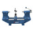 Dasqua 7851-0007 170 mm swing x 300 mm center-to-center heavy-duty bench center.