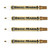 Dykem 8034-8409 set of 4 gold medium tip Brite-Mark markers.
