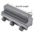 HHIP 3906-5372 1/2" Shank Parting Tool Holder for stable parting of larger workpieces.