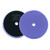 3D K-56SLP 6.5" Light Purple Spider-Cut Foam Polishing Pad profile view of light purple foam pad