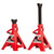 American Forge & Foundry 6-Ton Pair Ratchet Jack Stand (3306A) by JB Tools