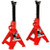 American Forge & Foundry 6-Ton Pair Ratchet Jack Stand (3306A) Product Set