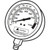 OTC 0-100 PSI Pressure Gauge (518483)