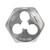 Irwin 5/16"-18 NC HCS 1" Flat Hexagon Fractional Die (6527)