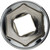 Gearwrench 1/2" Drive 6-Point SAE Socket 1-1/16" (80612)