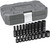 Gearwrench 20 Pc 1/4" Dr SAE Impact Socket Set (84900)