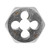 Irwin 9436 Hex Die, High Carbon Steel, 1" Across the Flat, 3/8" - 24 NF, Carded
