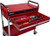 Sunex 8013A Service Cart w/Locking Top and Locking Drawer-Red