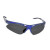 SAS Safety 540-0301 Diamondback Safety Glasses - Blue Frame