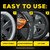Meguiar's Hot Shine Tire Foam Cleaner 19 Oz (G13919)