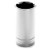 Performance Tool W32336 Chrome Socket, 1/2" Drive, 1-1/8", 6 Point, Deep