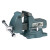 Wilton 21300 Mechanics Bench Vise, 744, 4" Jaw Width, 4-1/2" Jaw Opening, Swivel Base, Pipe Jaws