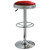 AmeriHome BS1208R Soda Fountain Style Bar Stool - Red