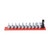 VIM Tools 9-Piece 1/4" Drive SAE Stubby Hex Bit Set (SHI400)