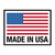 KnKut Tillverkad i USA USA:s flagga