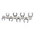 Martin Tools BC8K 3/8" Drive Flare Nut 12 Point Wrench Set