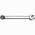 ATD Tools 6008 12-Point Fractional Raised Panel Combination Wrench - 1/4 x 3-11/16