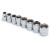 Titan Tools Spline Socket Set 8-Piece 3/8" Drive (15202)