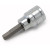 Titan Tools 15605 soket bit hex 1/4" drive krom 5mm