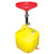 Lisle 17432 Plastic Oil Lift Drain 18 Gallon Capacity, 36-1/2" to 77" Range