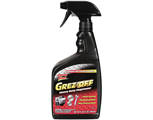 SPRAY NINE 22732 GREZ-OFF HEAVY DUTY DEGREASER - LIQUID 32 OZ BOTTLE