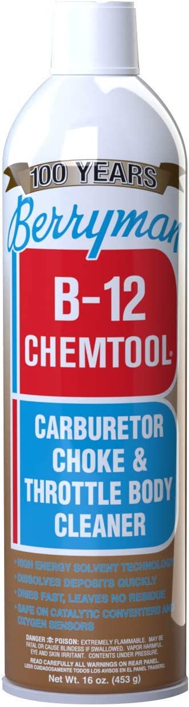BERRYMAN B-12 CHEMTOOL CARBURETOR CLEANER (0117)