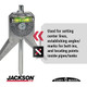 Jackson Safety 14797 Curv-O-Mark Replacement Dial & Level Combo - For Marking Curved Or Angled Cuts On Pipes And Materials 5 thumbnail image