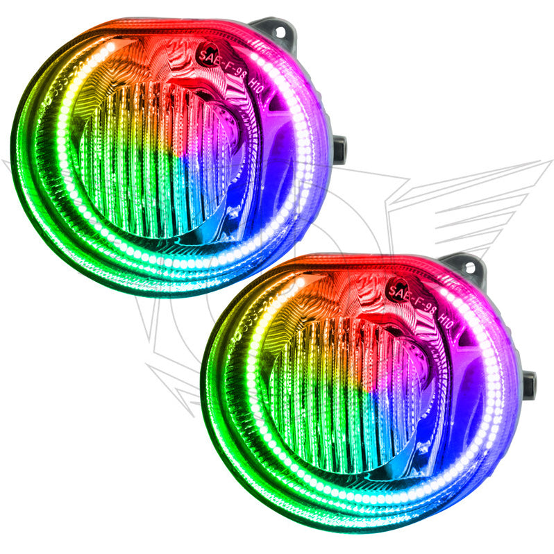 Oracle Lighting 2002-2004 Jeep Liberty Pre-Assembled LED Halo Fog Lights (7072-001, 7072-002, 7072-333) (213762)