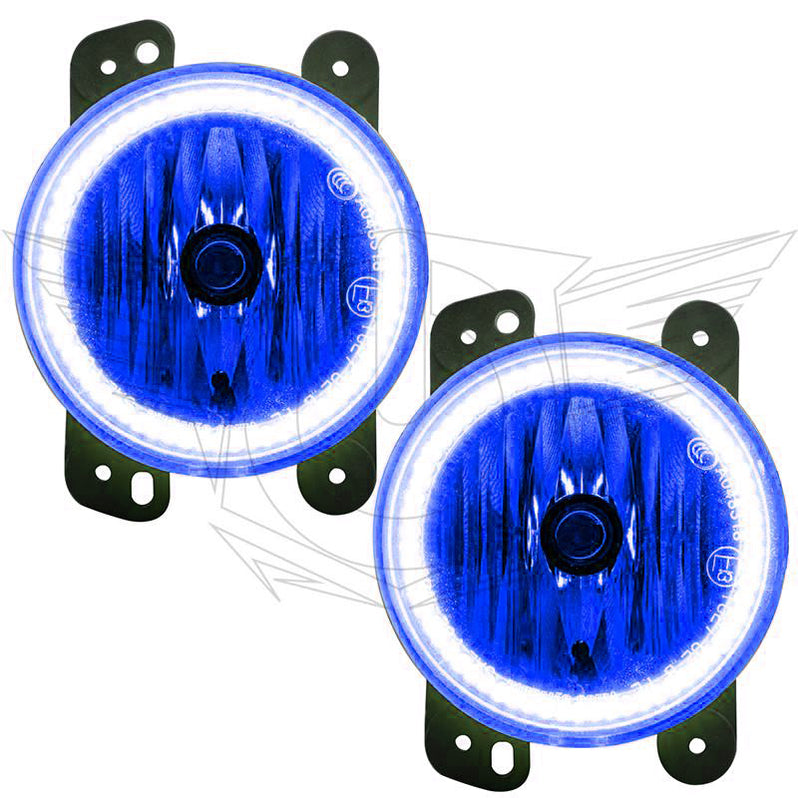 Oracle Lighting 2007-2009 Jeep Wrangler JK Pre-Assembled LED Halo Fog Lights (7080-001, 7080-002, 7080-003, 7080-005, 7080-007, 7080-009, 7080-333) (213787)