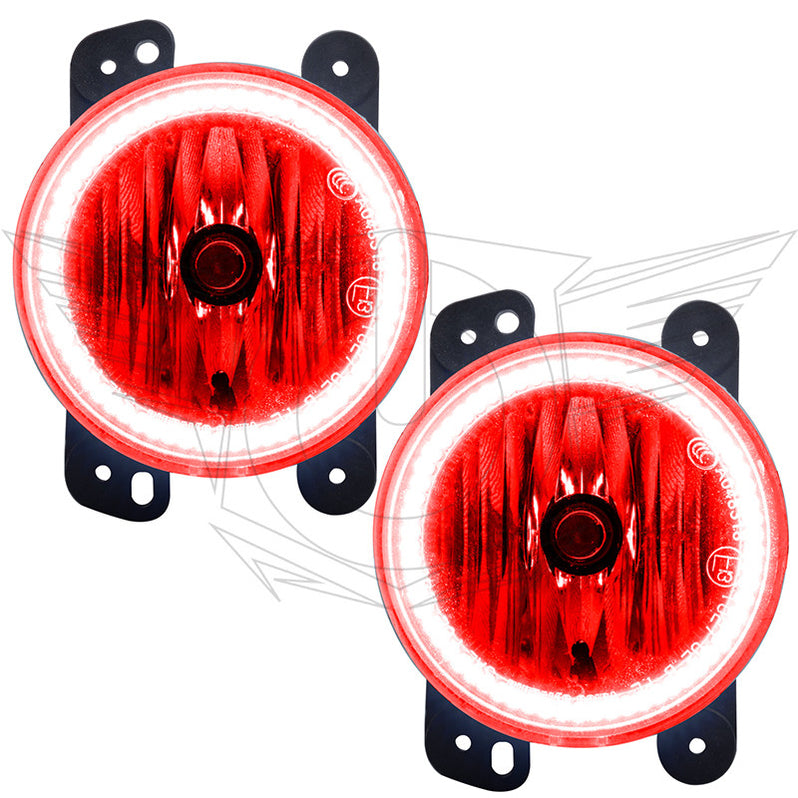 Oracle Lighting 2010-2015 Jeep Wrangler JK Pre-Assembled LED Halo Fog Lights (7159-001, 7159-002, 7159-003, 7159-005, 7159-007, 7159-009, 7159-333) (214155)