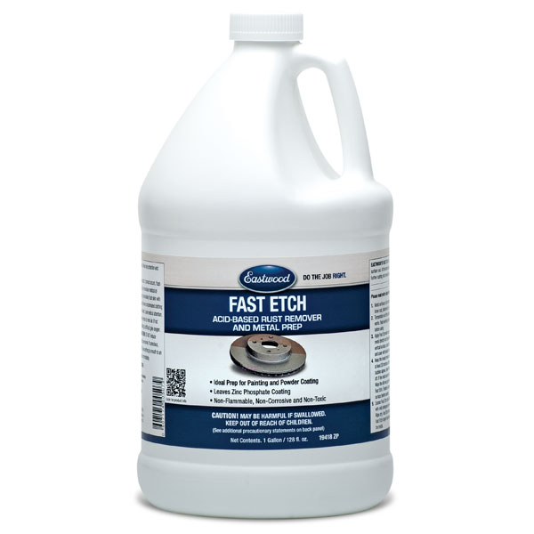 Eastwood Fast Etch Rust Remover Liquid with Zinc Phosphate Coating (19418ZP, 19416Z, 19415ZP) (223967)