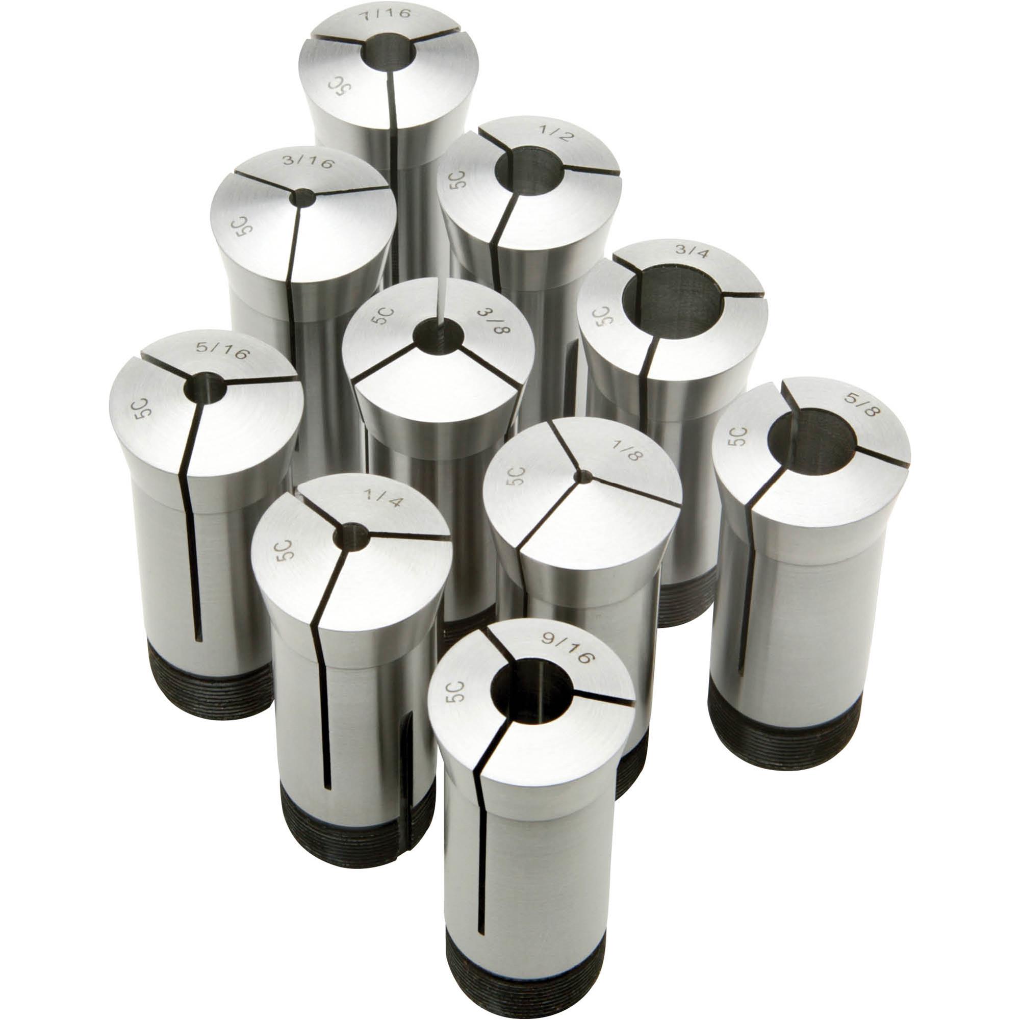 South Bend Precision Collet Set of 10 & 12 (SB1279, SB1280) (225563)
