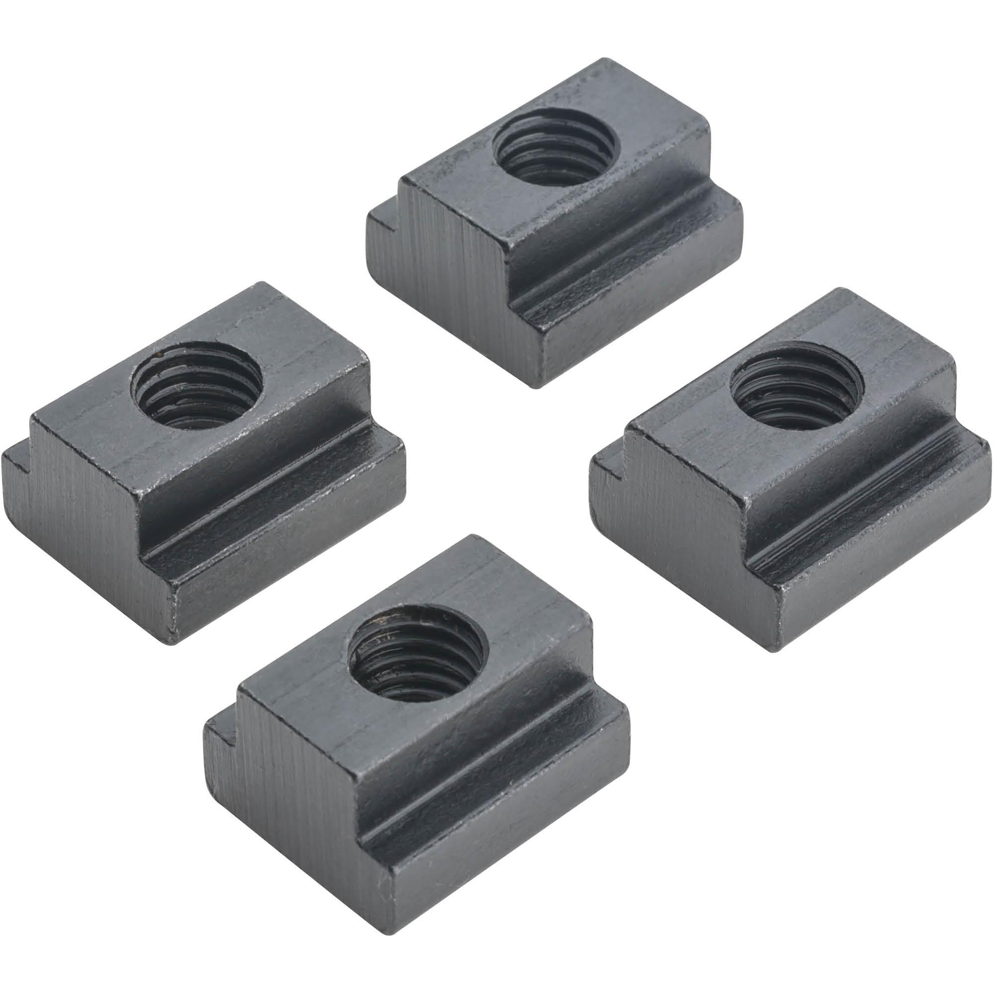 Grizzly Industrial Steel T-Slot Nuts Pack of 4 1/2"-13 (G9514, G9515, G9516) (237808)