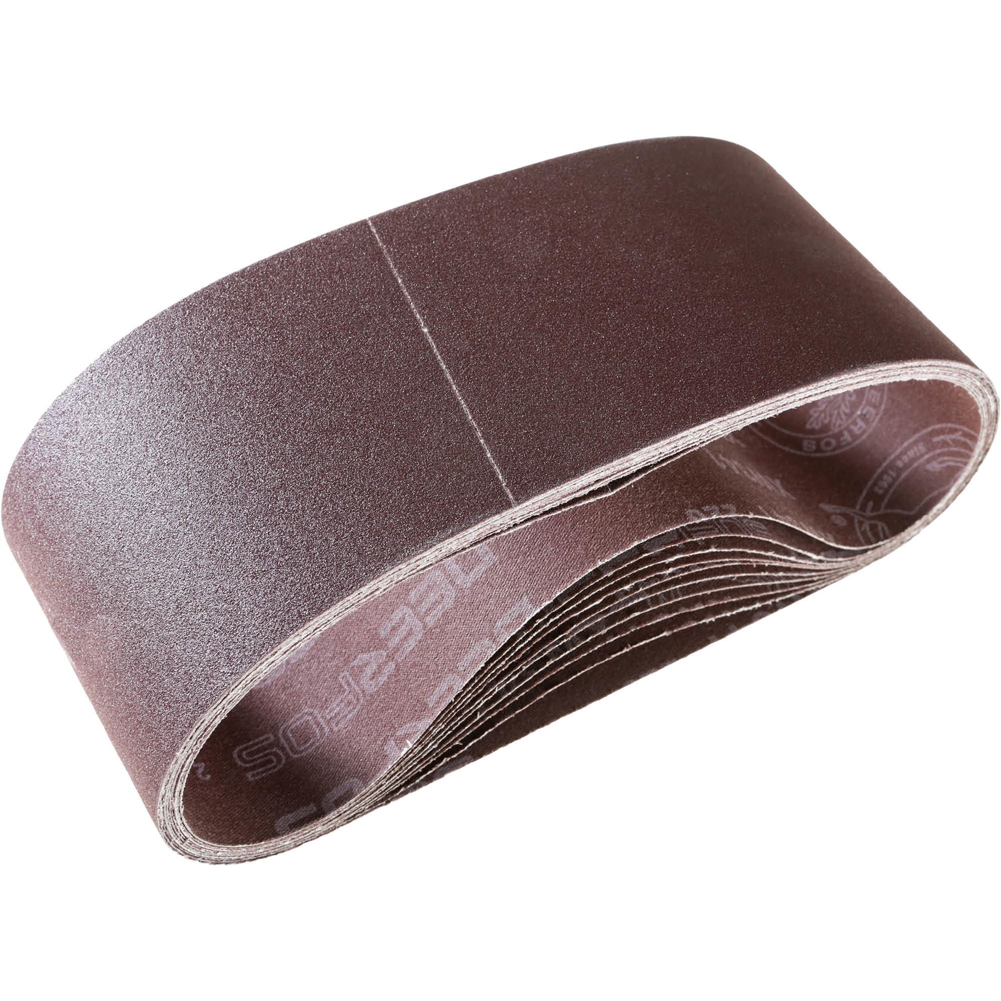 Grizzly Industrial 4" x 24" A/O Sanding Belt 10 pk. (239340)