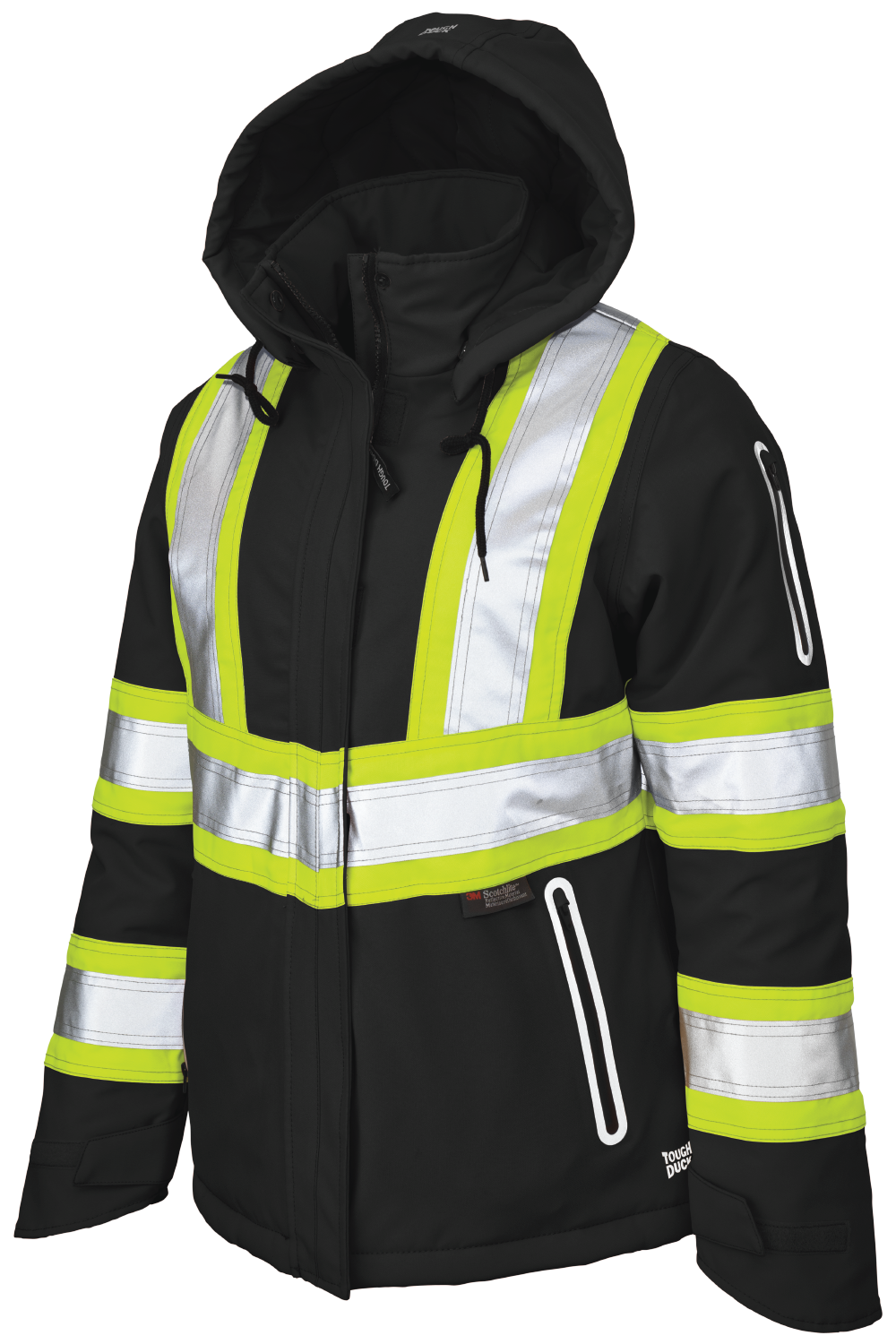 Tough Duck Women's Insulated Waterproof Flex Safety Jacket (SJ411) (203564)