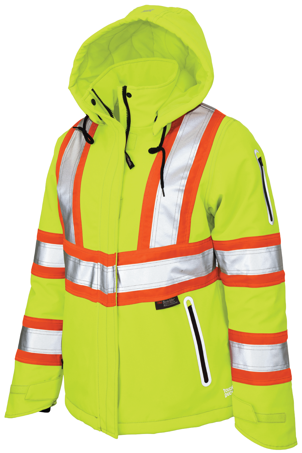 Tough Duck Women's Insulated Waterproof Flex Safety Jacket (SJ411) (203570)