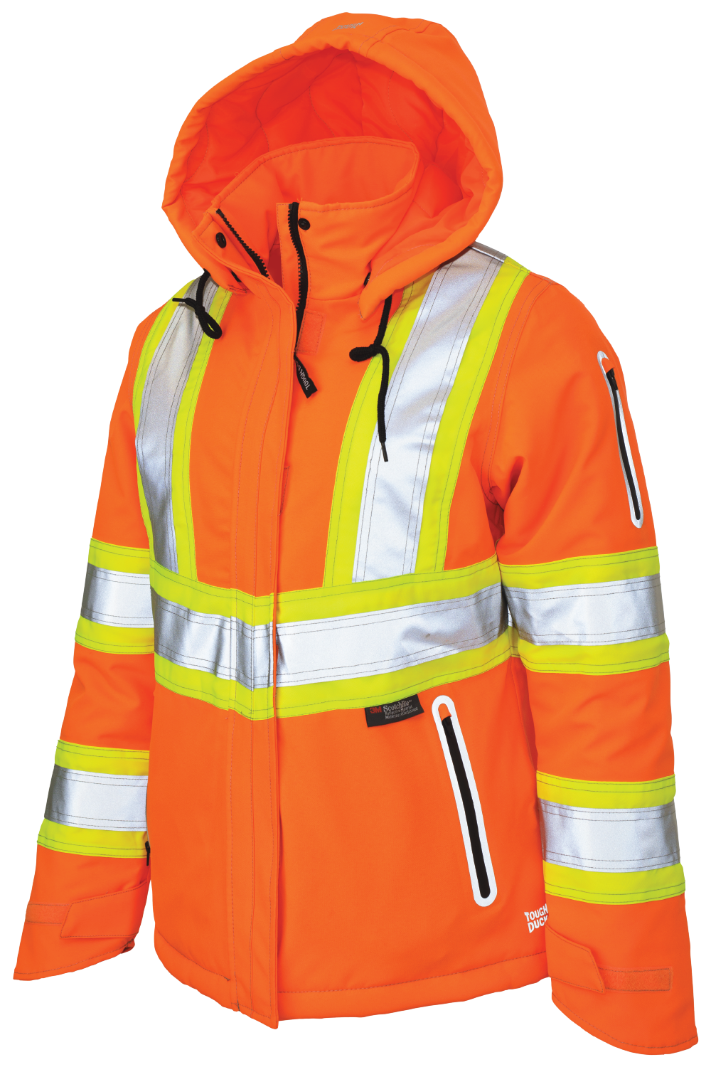 Tough Duck Women's Insulated Waterproof Flex Safety Jacket (SJ411) (203578)