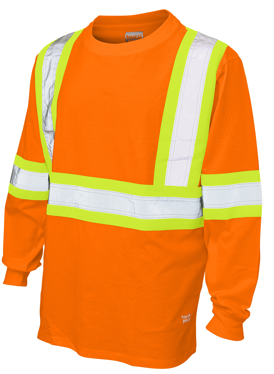 Tough Duck Men's Cotton Jersey Long Sleeve Safety T-Shirt (ST211) (204125)