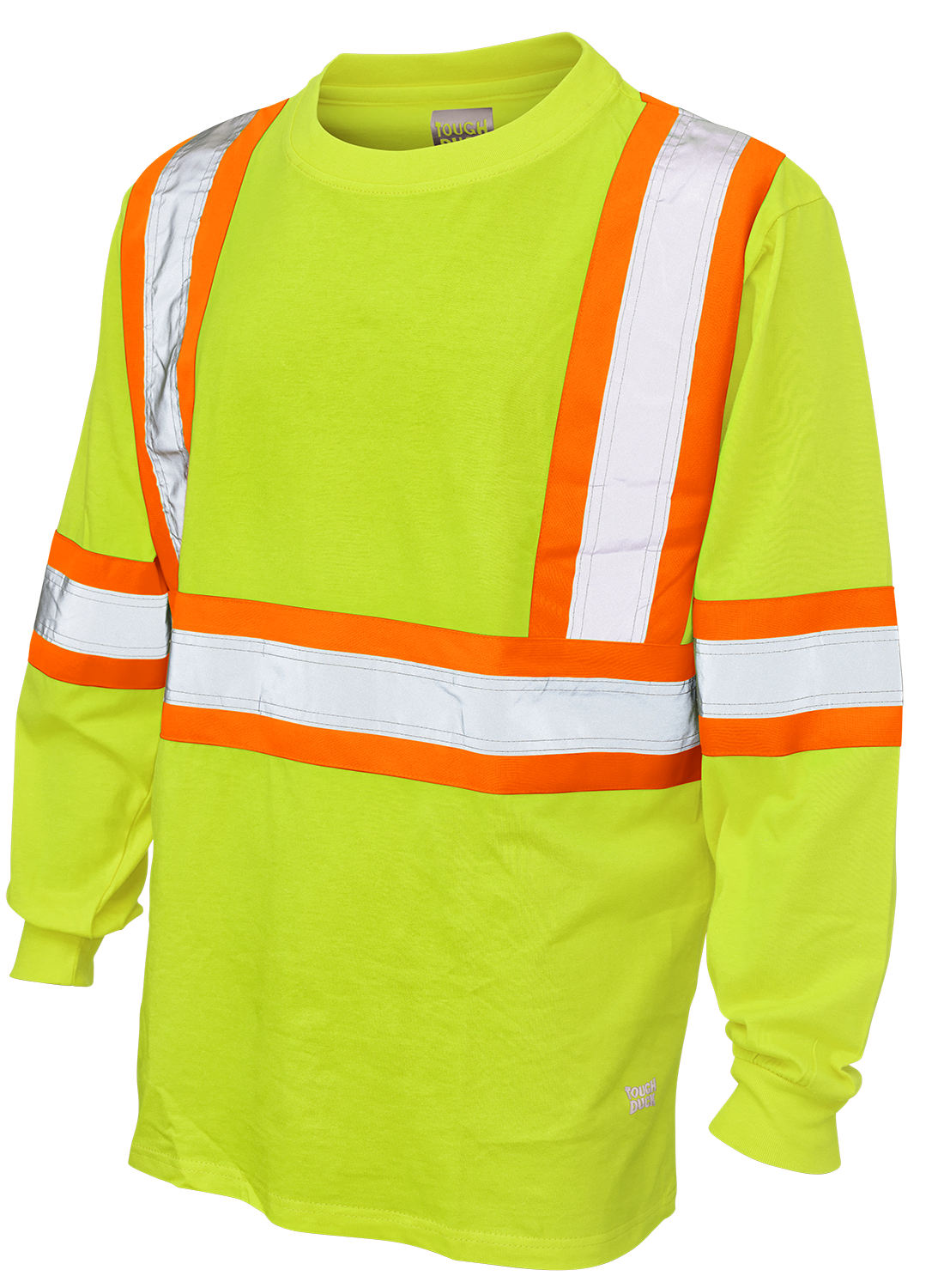 Tough Duck Men's Cotton Jersey Long Sleeve Safety T-Shirt (ST211) (204134)