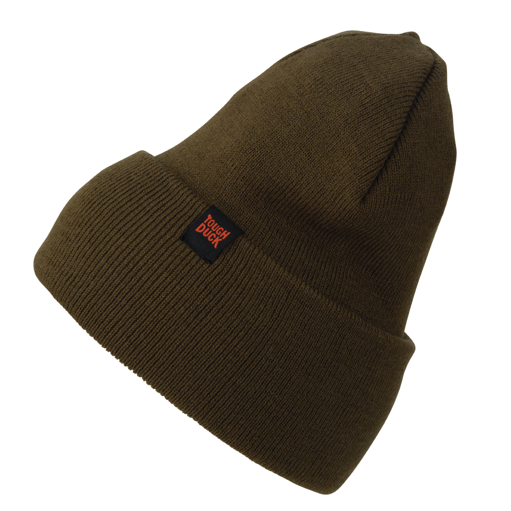 Tough Duck Men's Beanie Watch Cap 100% Acrylic Knit (WA161) (204304)