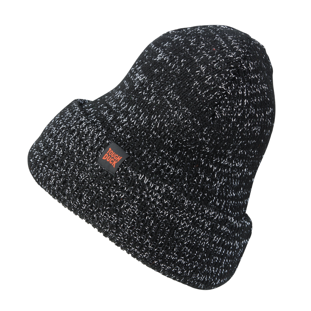 Tough Duck Men's Urban Safety Knit Cap with Reflective Yarn (WA281) (204318)