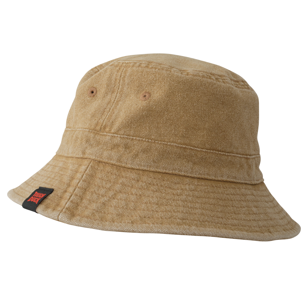 Tough Duck Men's 100% Cotton Washed Bucket Hat (WA481) (204369)